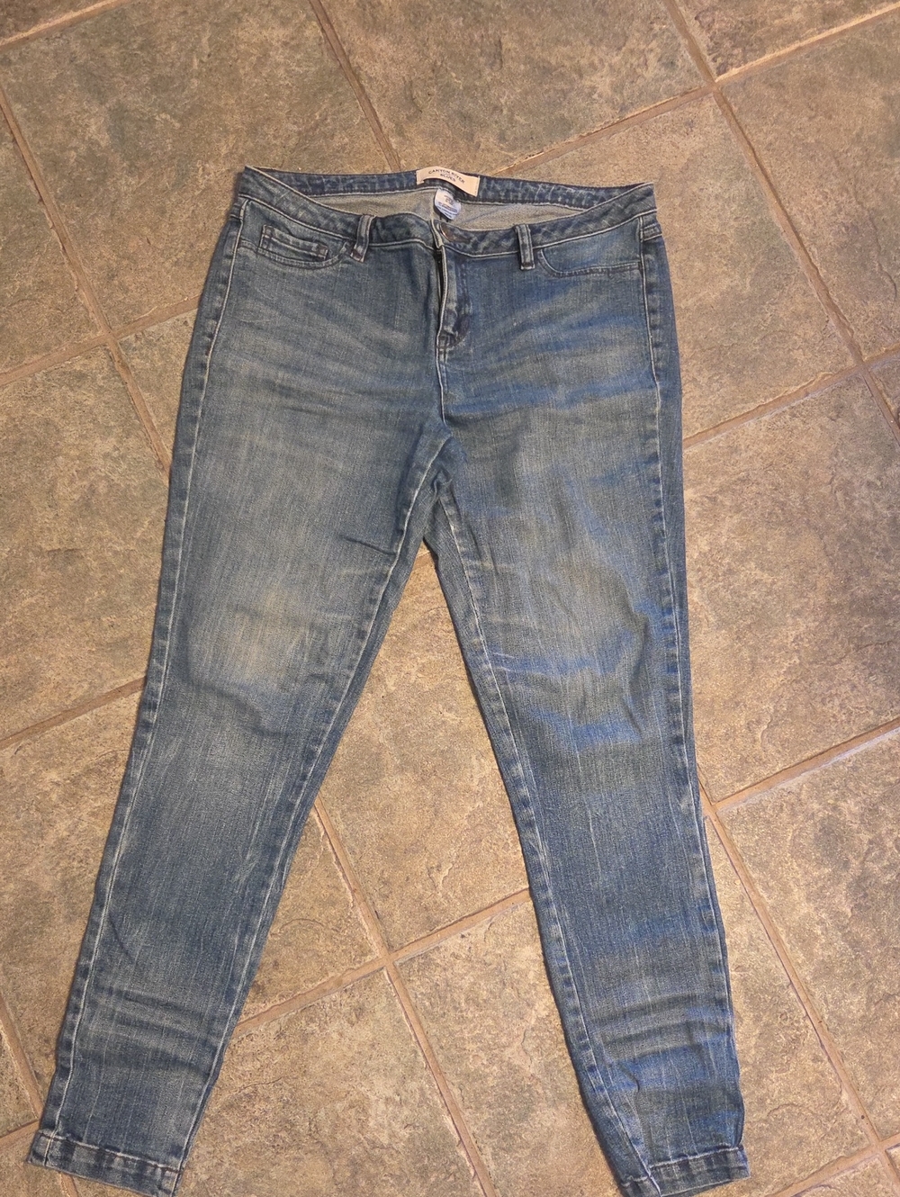 Canyon River Blues Women's Skinny Jeans in Faded Blue Denim